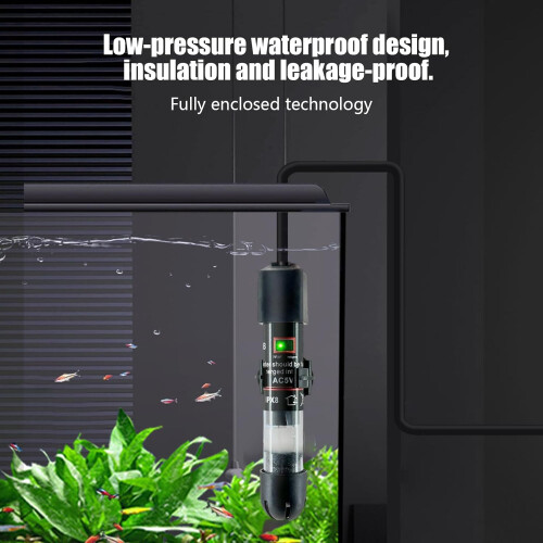 Fish Tank Heater 10W USB Powered Mini Submersible with Consistent 26C Warmth for Betta and Turtle 2