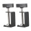 Jibi 2Pcs C-shape Desk Table Mount Clamps Practical Desk Clamps Retaining Clips 1