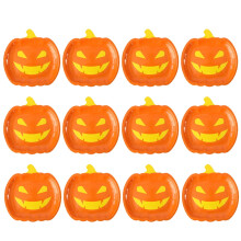 Qius20ks talířů ve tvaru dýně, podzimní jednorázové talíře, halloweenské párty potřeby