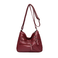 ZKCCNUK Crossbodytas voor dames, dubbele ritssluiting, ruime schoudertas en make-uptas, geschikt voor dagelijks gebruik