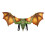 WinysinFantasy Halloween Dinosaurio Δράκος Στολή Cosplay Αξεσουάρ Ζώων με Φτερά 2