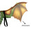 WinysinFantasy Halloween Dinosaurio Δράκος Στολή Cosplay Αξεσουάρ Ζώων με Φτερά 4