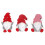 3 st. Gnome-servispåsar med jultema, utskärningsgaffelpåsar, servispåsar 1