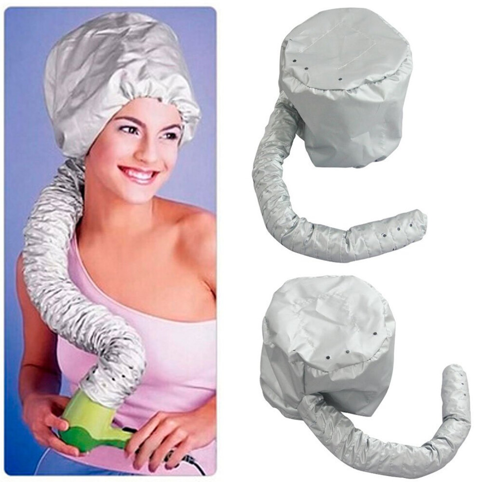 Hair Dryer Bonnet with Soft Hood Attachment for Deep Conditioning and Heat Therapy, Adjustable Fit