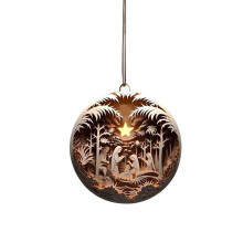 Opruiming! 3D houten kerststal ornament, religieuze kerstdecoratie, geboorte van Jezus boomornament, christelijk kersthangertje