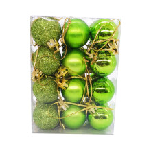 Kerstdecoraties: set van 24 matte en gegalvaniseerde hangende kerstballen van 3 cm, compatibel met Vmvidoty, ideaal als kerstcadeau.