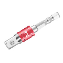 Clé à douille universelle réglable Qxpztk améliorée, 10 à 19 mm (3/8" à 3/4"), compatible avec cliquet 3/8", clé dynamométrique et perceuse