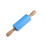 VOSS Wooden Handle Silicone Rollers Rolling Pin Kid Kitchen Cooking Baking Tool 1
