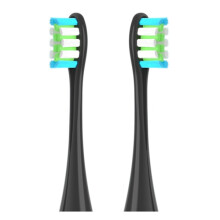 10 replacement heads for electric toothbrushes that are compatible Black