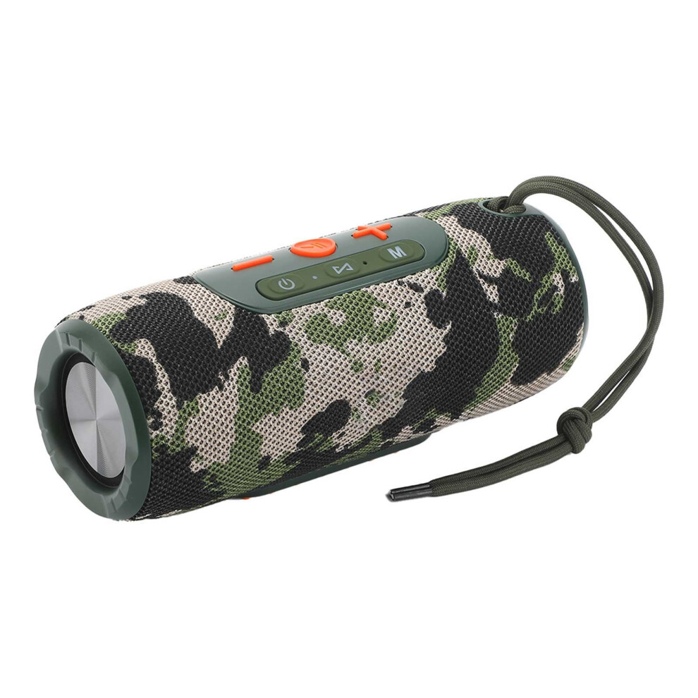 Paveos Portable Outdoor 5.3 Bluetooth Speaker 2X5w, 1500Mah Battery, - Compatible With Car & Home Use Green 9773935102774