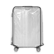 Mojoyce Luggage Cover PVC Trolley Case Cover Luggage Case for Wheeled Suitcase (26inch)