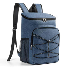 WSYW30Cans Auslaufsicherer, isolierter Kühlrucksack, weicher Kühlrucksack für Mittagessen, Picknick, Camping, Blau 8088