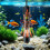 Fish Tank Heater with Intelligent Temperature Control, Compact USB Powered Submersible Design for Betta 2