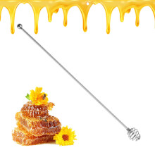 Stainless Steel Drink Stirring Sticks Long Metal Beverage Rods for Christmas Party Cocktails