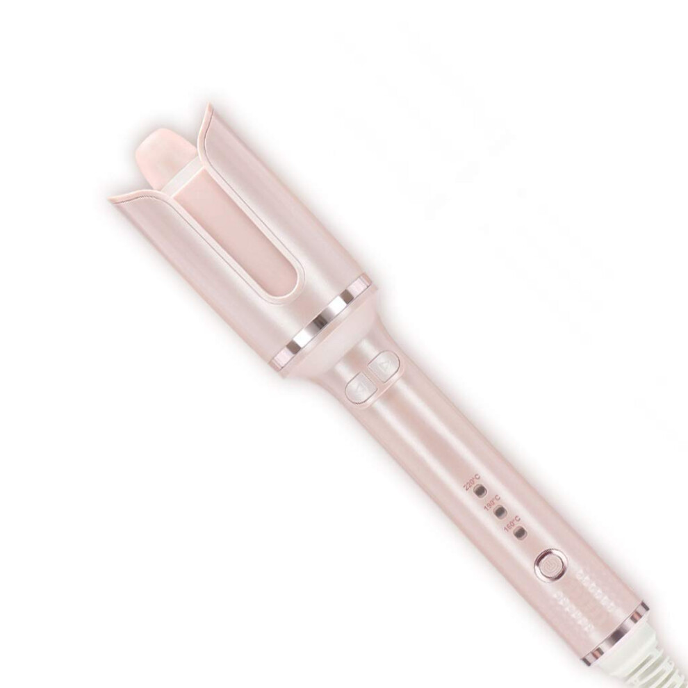 Automatic Curling Iron with Tourmaline Ceramic, Fast Heating, Frizz Reduction, Adjustable Curl Direction