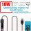 Aquarium Heater 10W Quartz USB Powered with Automatic Temperature Control for Small Fish Tank 4
