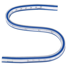 Flexible Curve Ruler 60cm Measuring Tool for Drawing, Painting, Graphics and Garment Design