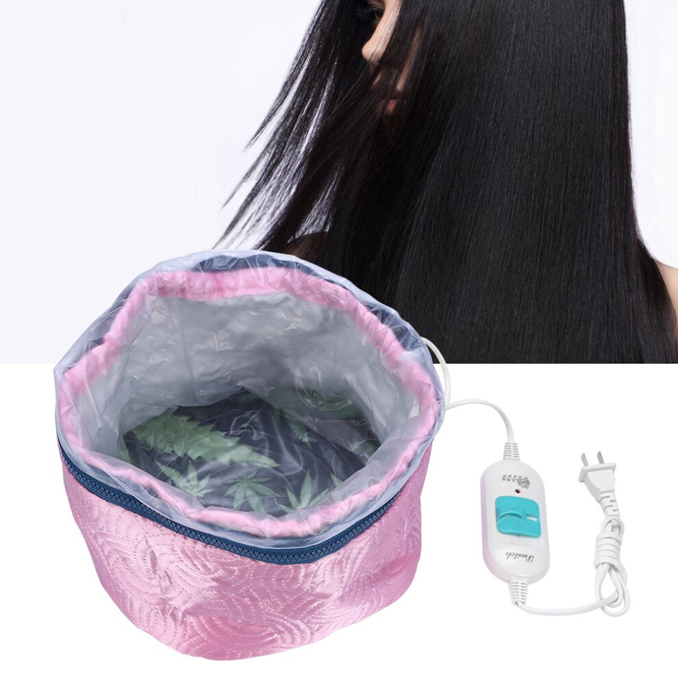 Hair Steamer Cap with Adjustable Heat and Overheat Protection for Home Hair Spa Treatment 6.5 x 9.06in
