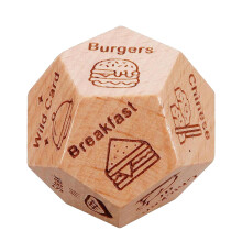 Couples Date Night Dice  Fun Romantic Wooden Game for Adults and Dinner Activity Ideas