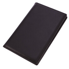 PU Leather Menu Folder Guest Check Presenter with Pen Clip for Hotel Bar Salon KTV Restaurant (Coffee)