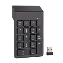 jixopn Wireless Numeric Keyboard Laptop Notebook Tablets Portable 2.4GHz Digital Numpad