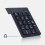 jixopn Wireless Numeric Keyboard Laptop Notebook Tablets Portable 2.4GHz Digital Numpad 3