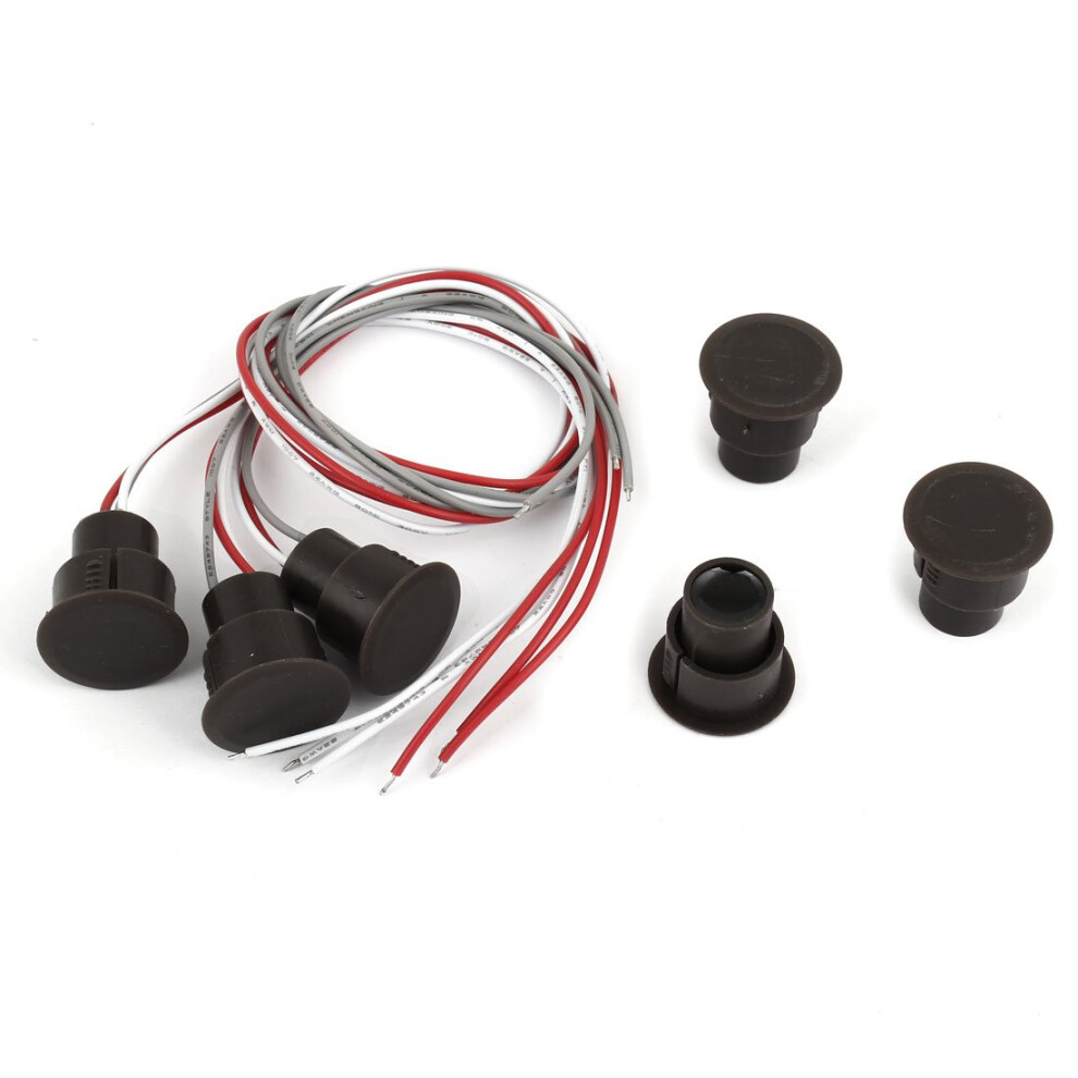 A14061100ux0028 3 Piece No/Nc Door Window Contact Magnetic Reed Switch Alarm Security, 0.91" Width, 13.39" 9482828956508