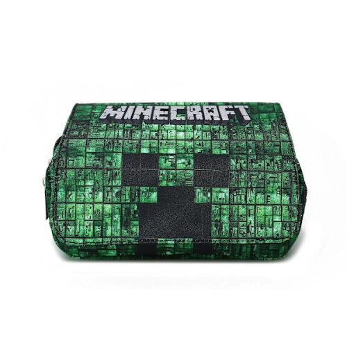 Κασετίνα Minecraft για παιδιά με διπλές στρώσεις, μεγάλη χωρητικότητα B 1