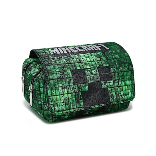Κασετίνα Minecraft για παιδιά με διπλές στρώσεις, μεγάλη χωρητικότητα B 2
