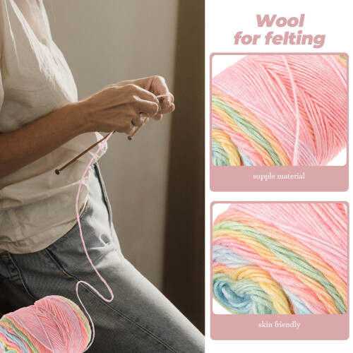 Βελόνες πλεξίματος Χειροτεχνίες DIY Νήματα Χειροκίνητη γραμμή πουλόβερ Φορητό 1