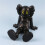 Boneca Kaws Figures Action Figure Modelo Anime Brinquedo marrom 6