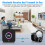 Bluetooth 5.0-mottaker trådløs 3,5 mm jack AUX NFC til 2RCA lydstereoadapter 3