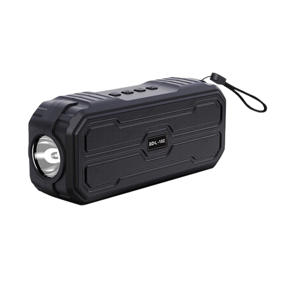 Summer Savings! Zeceouar Solar Bluetooth Speaker, Portable Outdoor Speaker With Flashlight, Stereo Bass Sound, Wireless, Compatible With All Devices 9773935106376