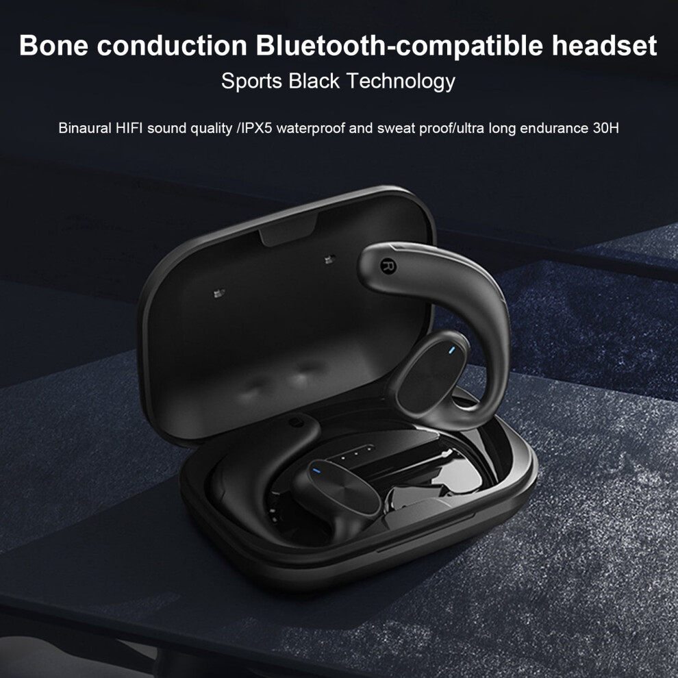 Susuchens Sport Earphones, Low Latency Bluetooth 5.0, Long Standby, Noise Reduction, Stereo, Ergonomic Hook, Bone Conduction, Compatible With 9499224714168