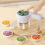 2 In1 Food Processor Electric Vegetable Slice /Chopper Multifunctional Household Kitchen Garlic Machine 6