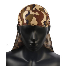 Mens Silky Durag Cap – Colorful Stretch Fit Headwrap Keeps Hair Neat, Longlasting Color