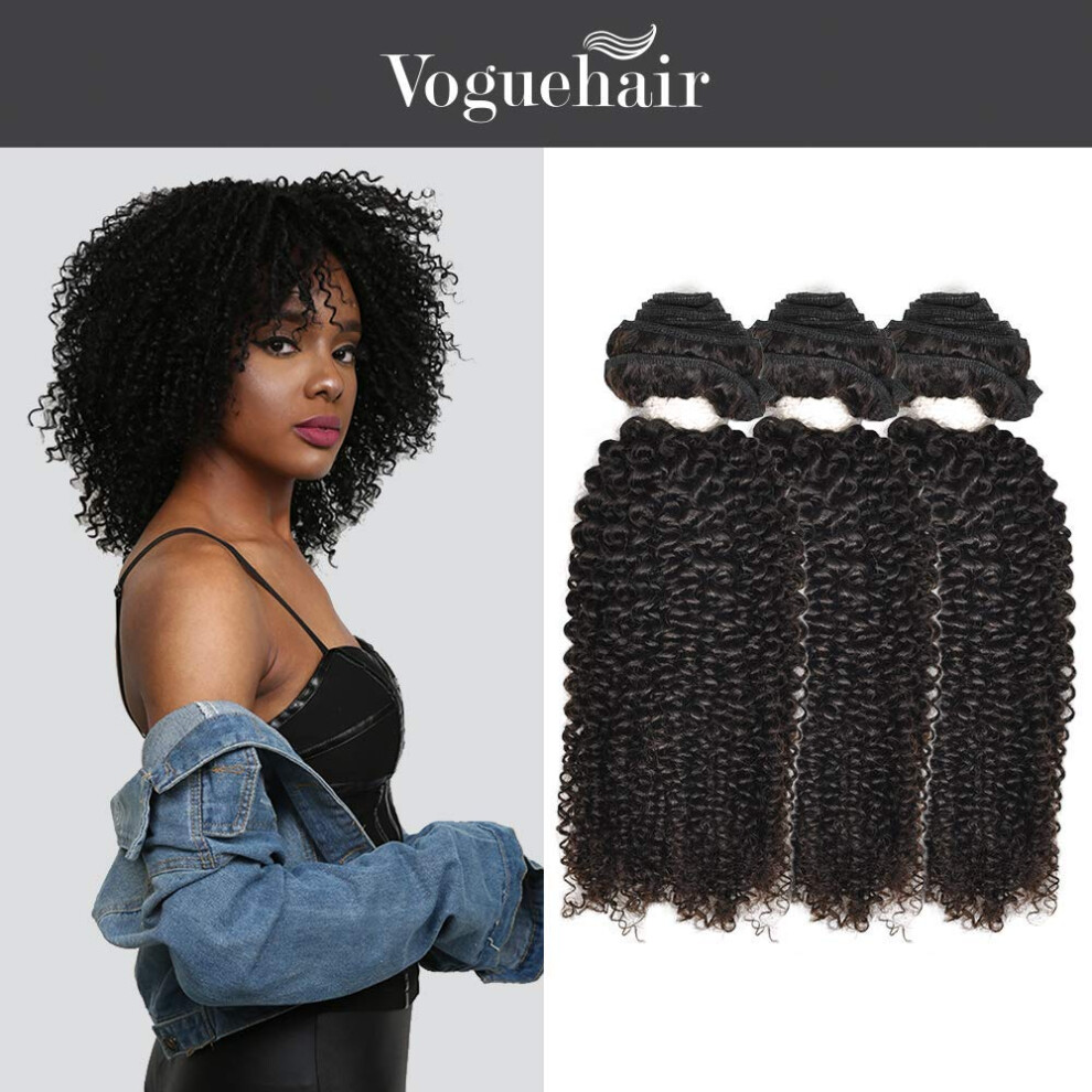Unisex Brazilian Human Hair Weave Bohemian Jerry Curl 3 Bundles Virgin Remy Extensions Natural Color