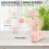 Portable USB Rechargeable Handheld Fan (Pink) 3