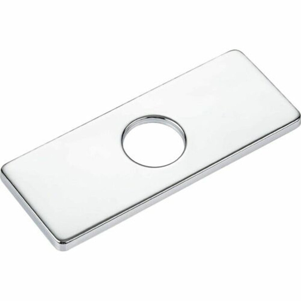 Faucet Plate Hole Tap Cover Deck Plate Stainless Steel Bathroom Kitchen Sink 9482828740879