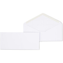 Gummed #10 Envelope, 4-1/8" x 9-1/2", White, 500/Box (187013NB)