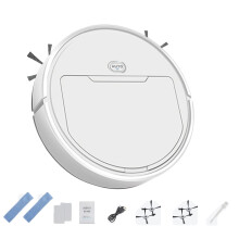 Sommarrea! Zeceouar robotdammsugare, automatisk sopning och moppning, självladdande, USB, hemrengörare - Star Treasure Deal