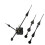 1 Set Delicate Clock Hands Set High Torque Clock Hands Replaceable Clock Movements 1