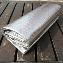 Heat Reflective Aluminum Foil Camping Mat Waterproof Beach Picnic Blanket 200*100Cm Fangkenuo