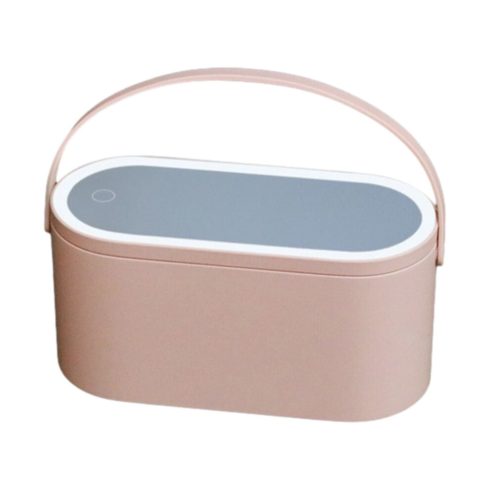 Light Kiplyki Cyber Deals Led Storage Box Multifunctional Dressing Mirror Beauty Mirror Makeup Mirror Makeup Mirror European Style Portable Strap