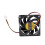 Θήκη υπολογιστή 70x70mm12V3-ακίδων για υπολογιστή, ανεμιστήρας ψύξης χωρίς ψήκτρες DC, 1