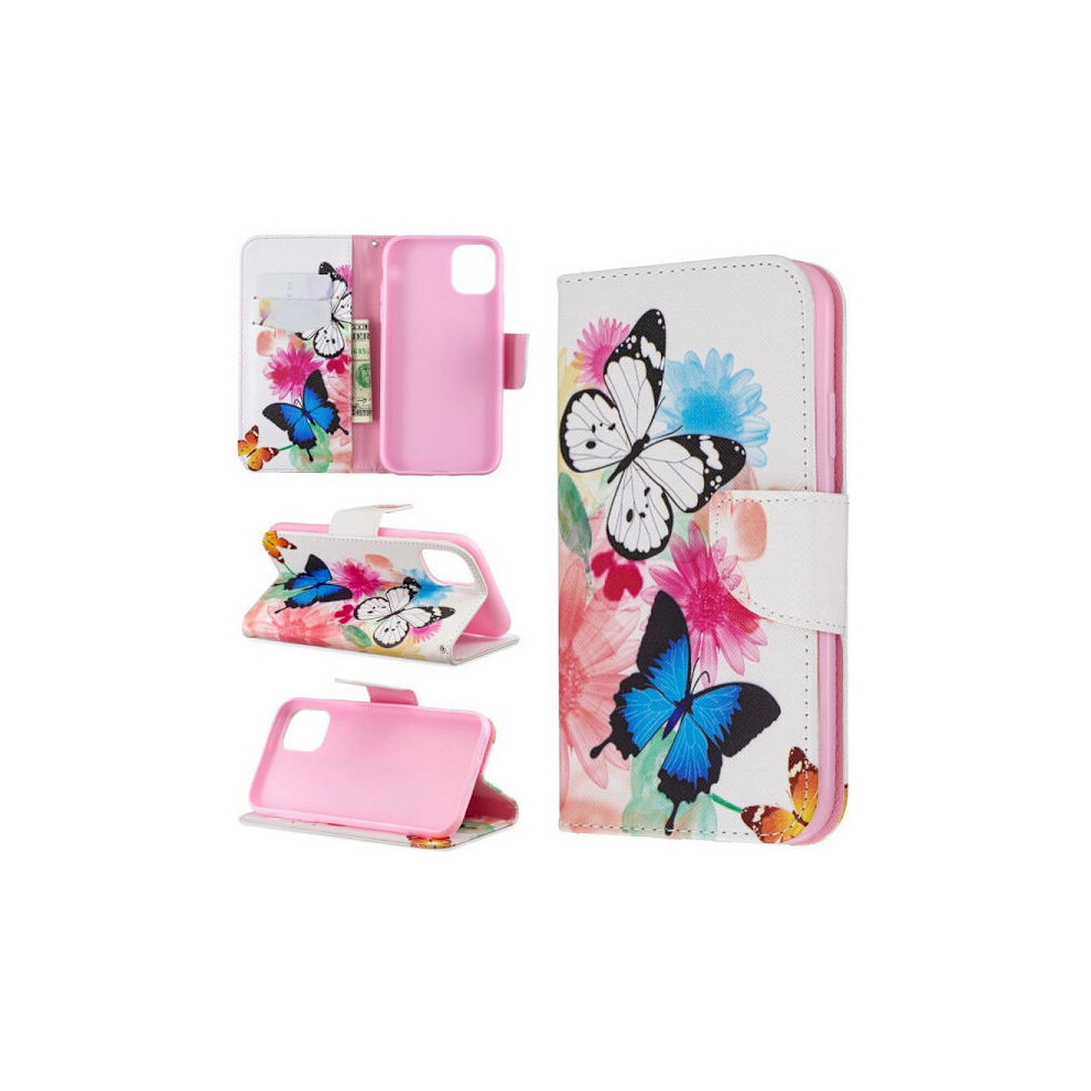 Wallet Case Compatible With Iphone 13 Â Colorful Butterflies 9482828335556