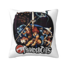 Housses de coussins confortables ThunderCats pour lit, canapé, chambre ou voiture (40 x 40 cm)