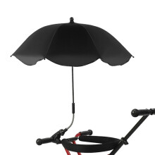 Universal Chair Shade with Adjustable Clamp, UPF 50+ Clip on Parasol AuBY Black