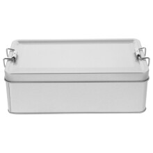 Cookie Jar Candy Multi-purpose Storage Box Tin Tinplate Metal Containers Snowflake Crisp