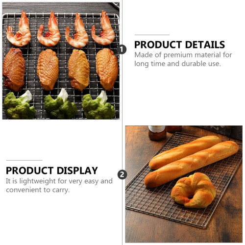 Ανοξείδωτο ατσάλι BBQ πλέγμα ψησταριάς BBQ πλέγμα ψησταριάς επαναχρησιμοποιήσιμα 2